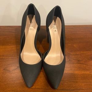 Black Spring heels